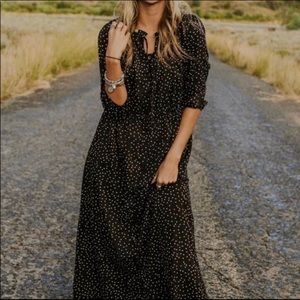 Roolee button down maxi dress